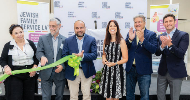 JFSLA Unveils Revamped SOVA Valley Food Pantry - Jewish Family Service LA